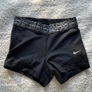 Nike Women's Black Pro Shorts - never worn